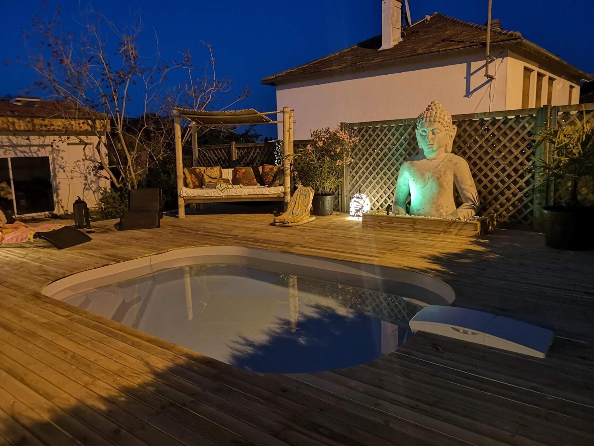 La Serenite Balinaise, Chambre Et Sdb Privee, Jardin , Piscine Et Jacuzzi En Saison, Pres De Chantilly, Parc Asterix Et Cdg Et Paris En 20' Orry-La-Ville Eksteriør bilde