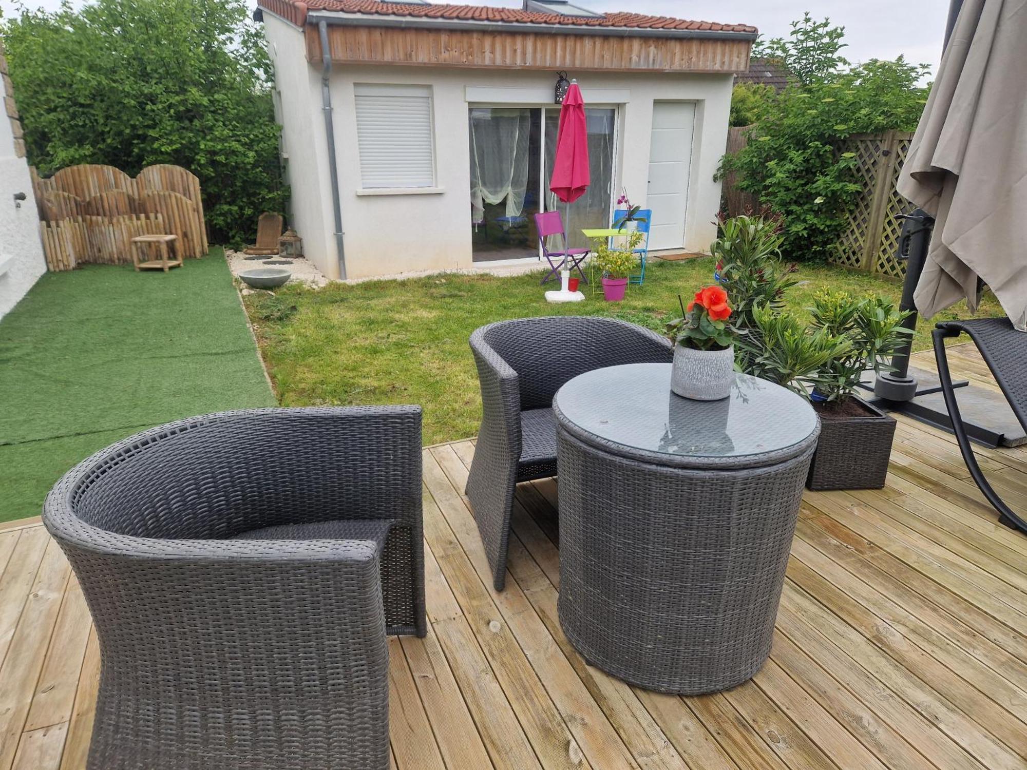 La Serenite Balinaise, Chambre Et Sdb Privee, Jardin , Piscine Et Jacuzzi En Saison, Pres De Chantilly, Parc Asterix Et Cdg Et Paris En 20' Orry-La-Ville Eksteriør bilde