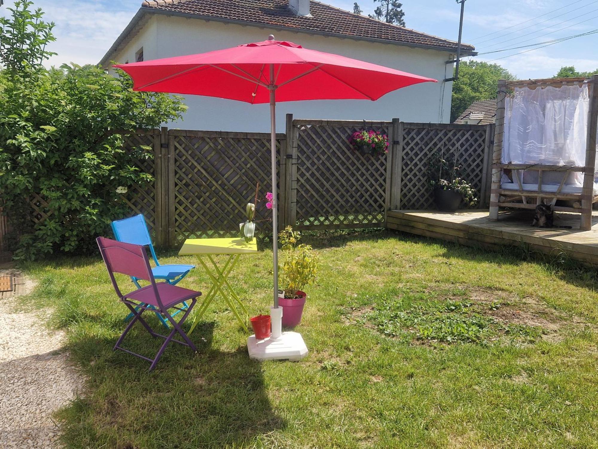 La Serenite Balinaise, Chambre Et Sdb Privee, Jardin , Piscine Et Jacuzzi En Saison, Pres De Chantilly, Parc Asterix Et Cdg Et Paris En 20' Orry-La-Ville Eksteriør bilde