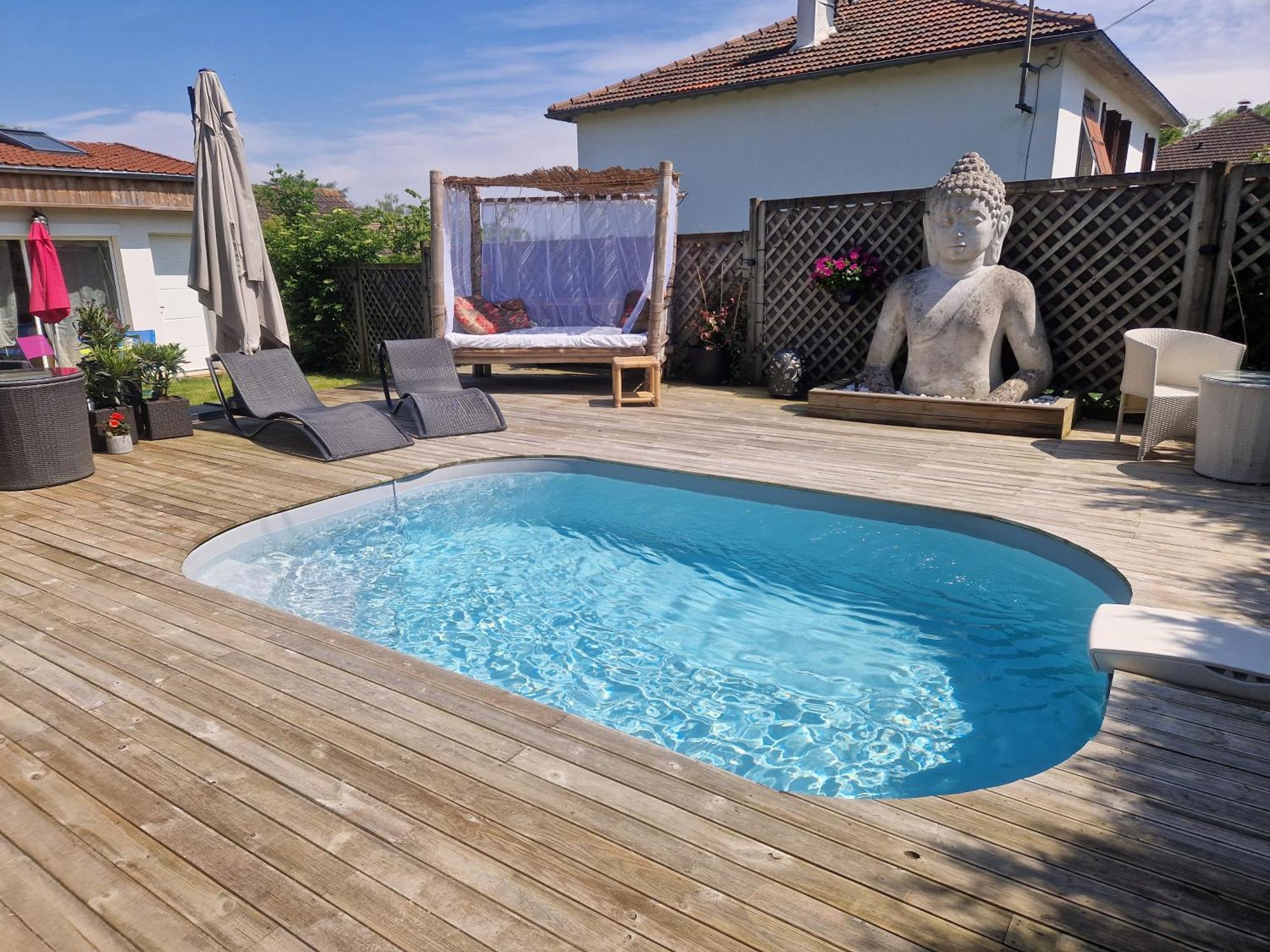 La Serenite Balinaise, Chambre Et Sdb Privee, Jardin , Piscine Et Jacuzzi En Saison, Pres De Chantilly, Parc Asterix Et Cdg Et Paris En 20' Orry-La-Ville Eksteriør bilde
